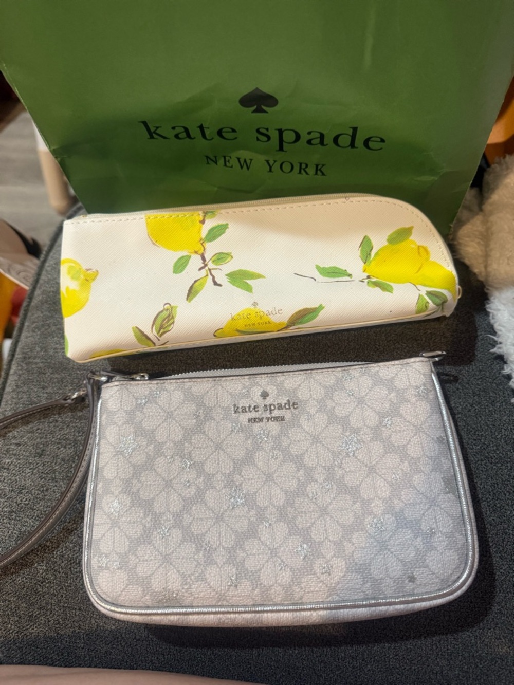 NEW WITH TAGS KADE SPADE PURSE PLUS POUCH (LIMITED EDITION SPECIAL PRINTS)